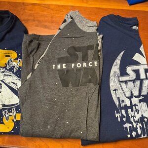 Mens medium STAR WARS long sleeve shirts